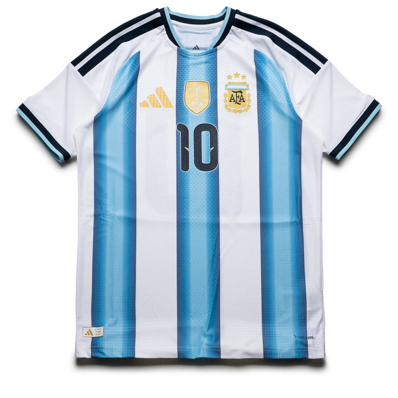 Adidas Argentina 26 Home Messi Authentic Jersey - White/Icey Blue