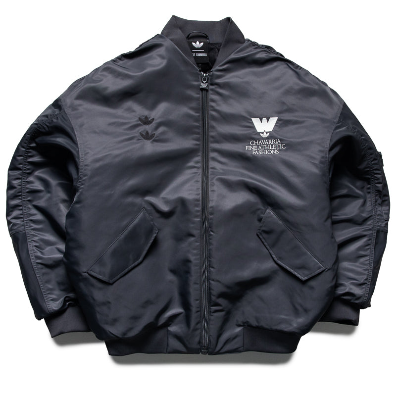Willy Chavarria x Adidas Bomber Jacket - Grey Six