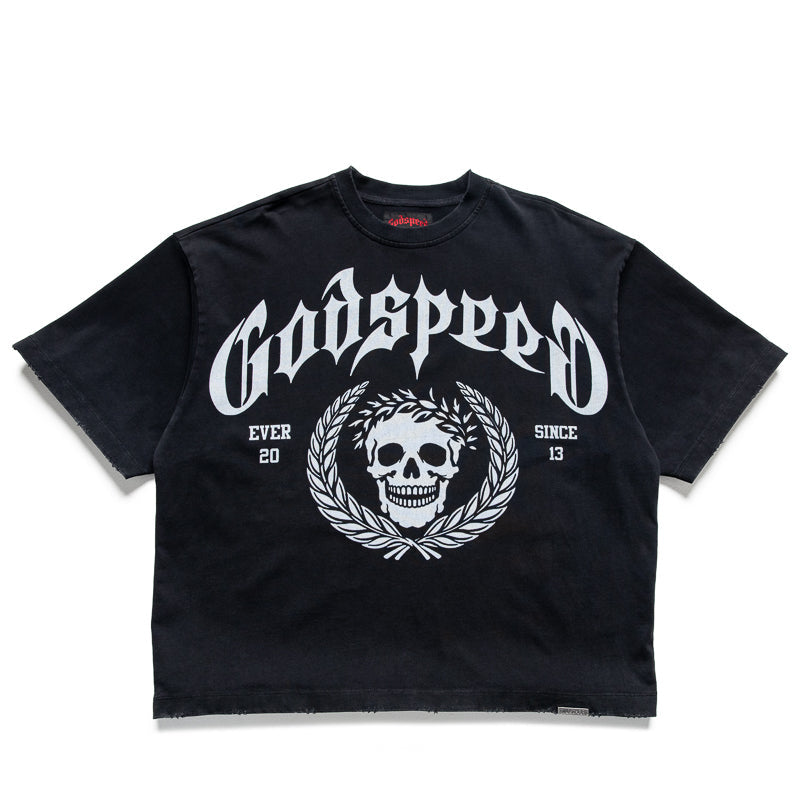 Godspeed New York Victor Crest Tee - Black