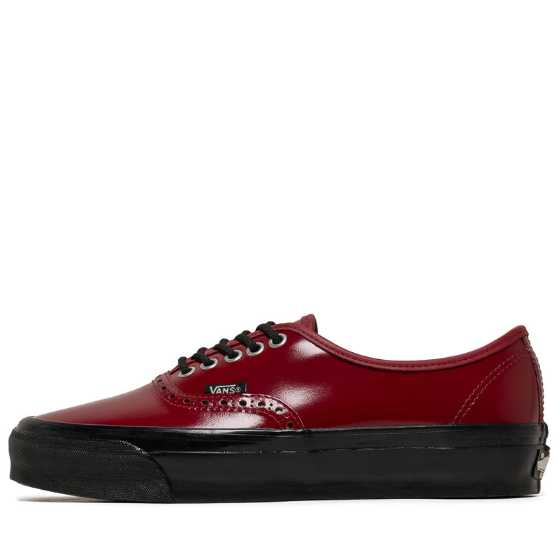 Vans OTW Authentic 44 Siped Vibram - Gloss Leather Brogue Bordeaux/Black