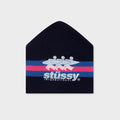 Stripe Ski Beanie - Navy