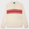 Lightweight Striped Sweater - Bone