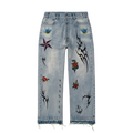 Blue Tattoo Denim