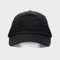 Cursive Stitch Trucker Cap - Black