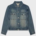 Trucker Denim Jacket - Dark Wash Indigo