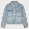 Trucker Denim Jacket - Light Wash Indigo