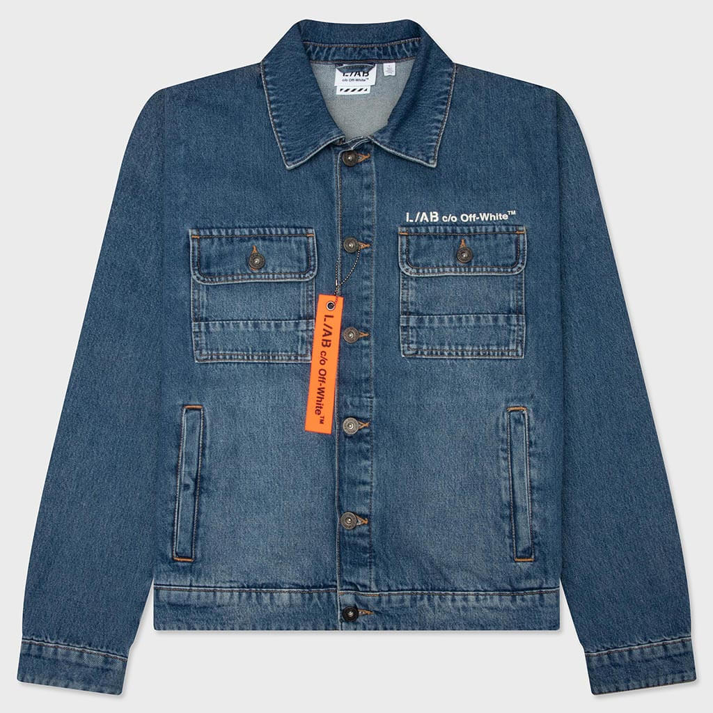 Trucker Denim Jacket - Steel Indigo