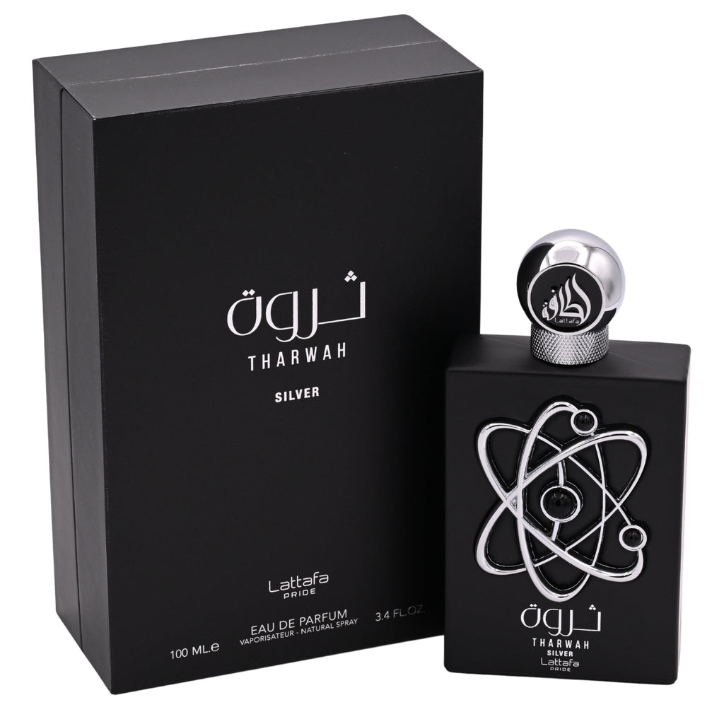 Pride Tharwah Silver by Lattafa cologne for men EDP 3.3 / 3.4 oz New in Box
