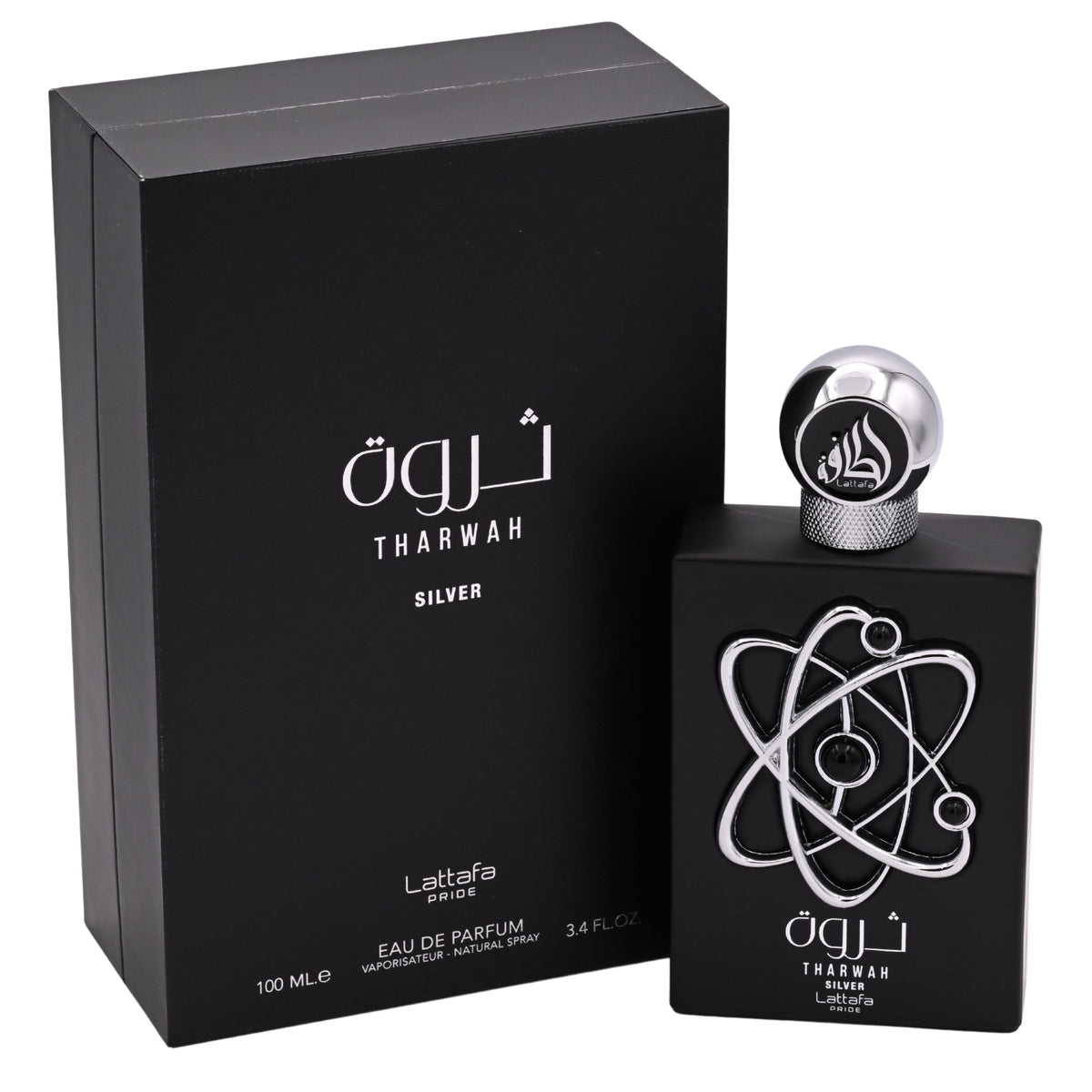 Pride Tharwah Silver by Lattafa cologne for men EDP 3.3 / 3.4 oz New in Box