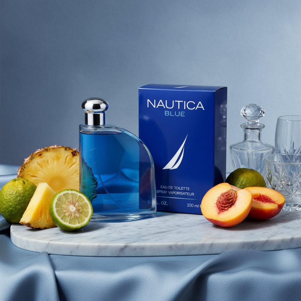 NAUTICA BLUE by Nautica 3.4 oz EDT Cologne for Men New in Box