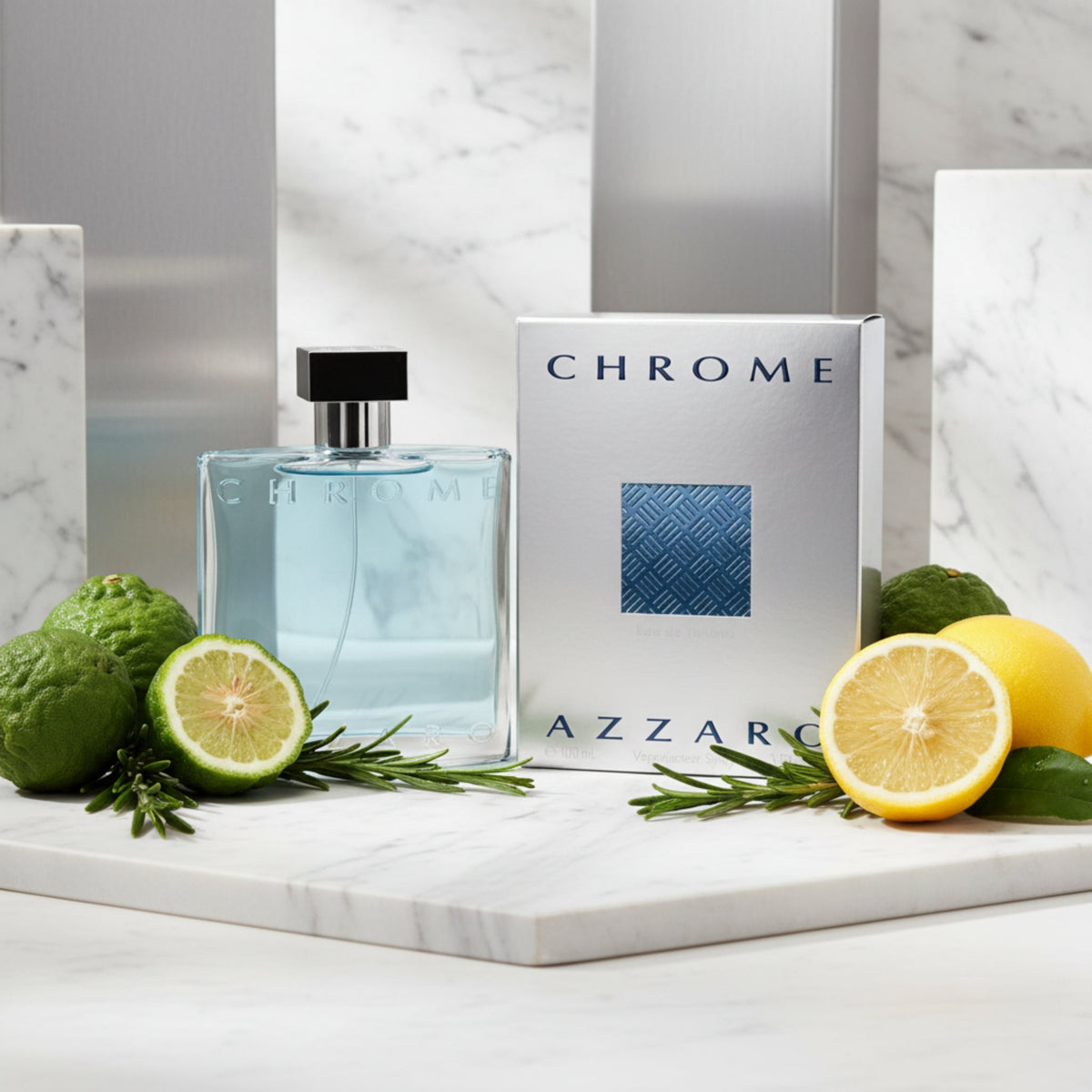 CHROME by Loris Azzaro Cologne for Men EDT 3.3 / 3.4 oz New in Box