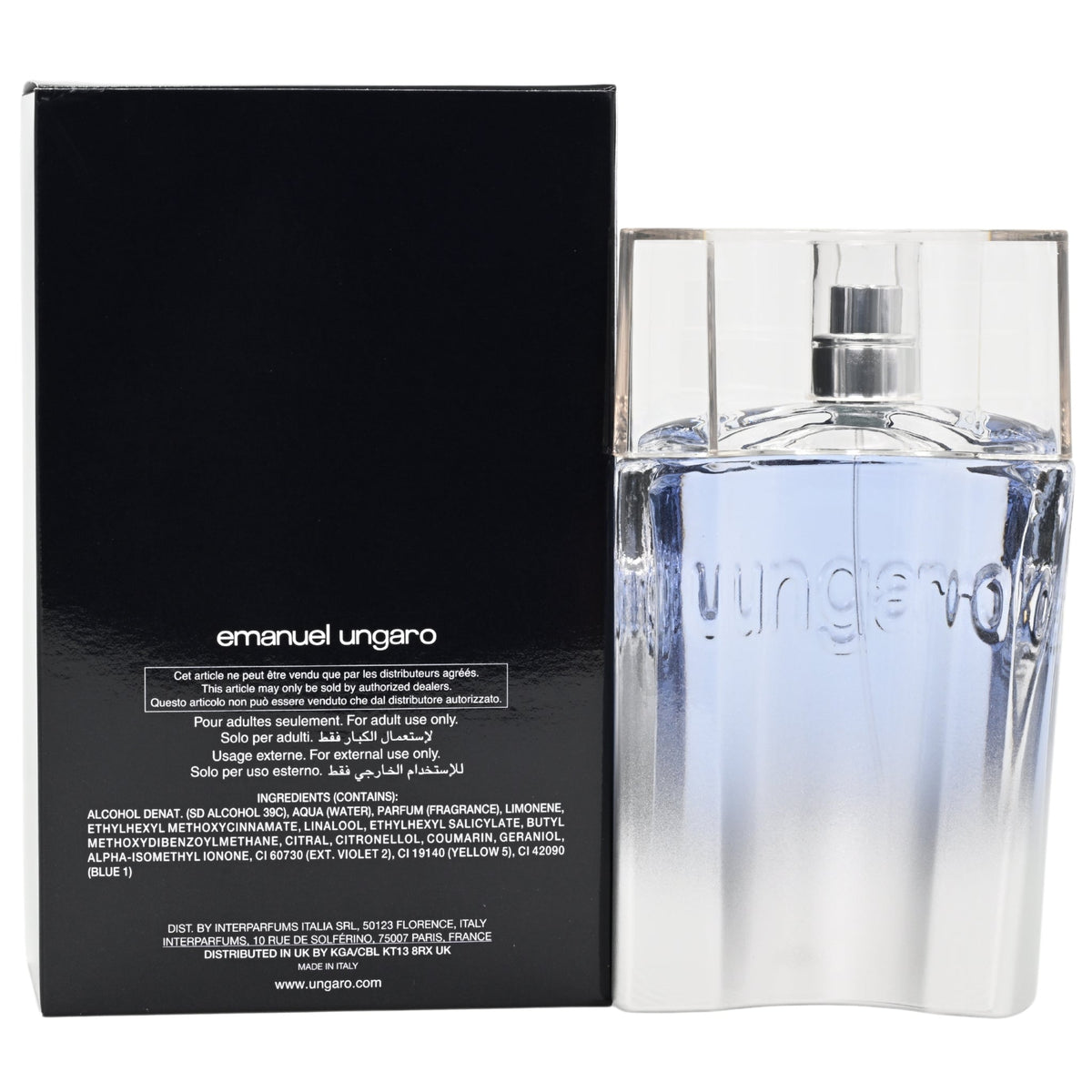 Ungaro Man by Emanuel Ungaro cologne for men EDT 3.0 oz New in Box