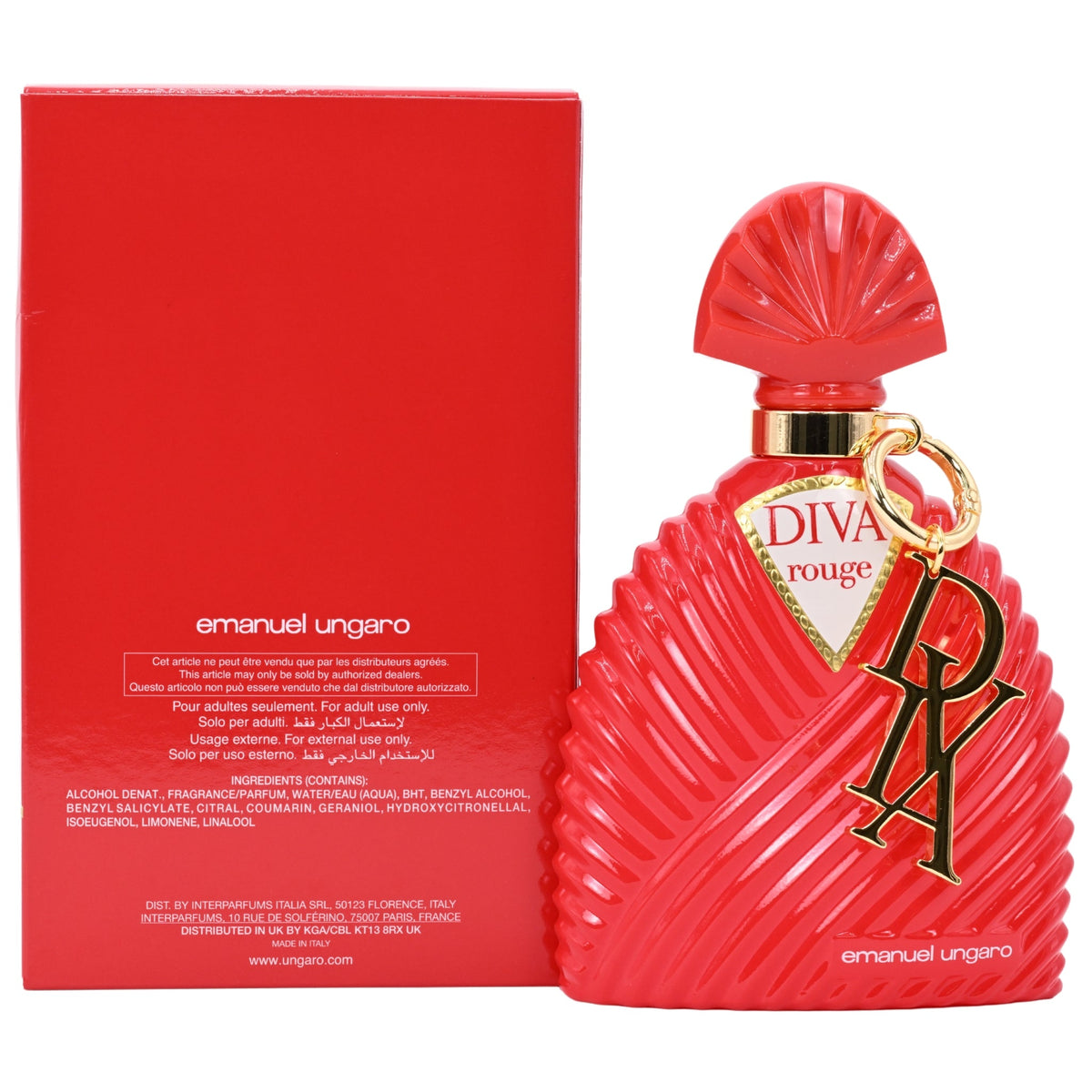 Diva Rouge by Emanuel Ungaro perfume for women EDP 3.3 / 3.4 oz New in Box
