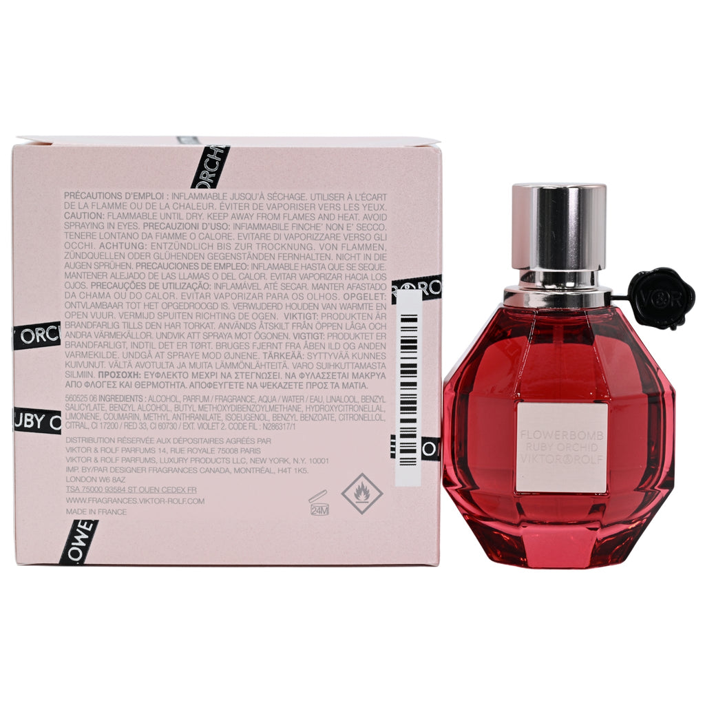 Flowerbomb Ruby Orchid by Viktor & Rolf for her EDP 1.7 oz New in Box
