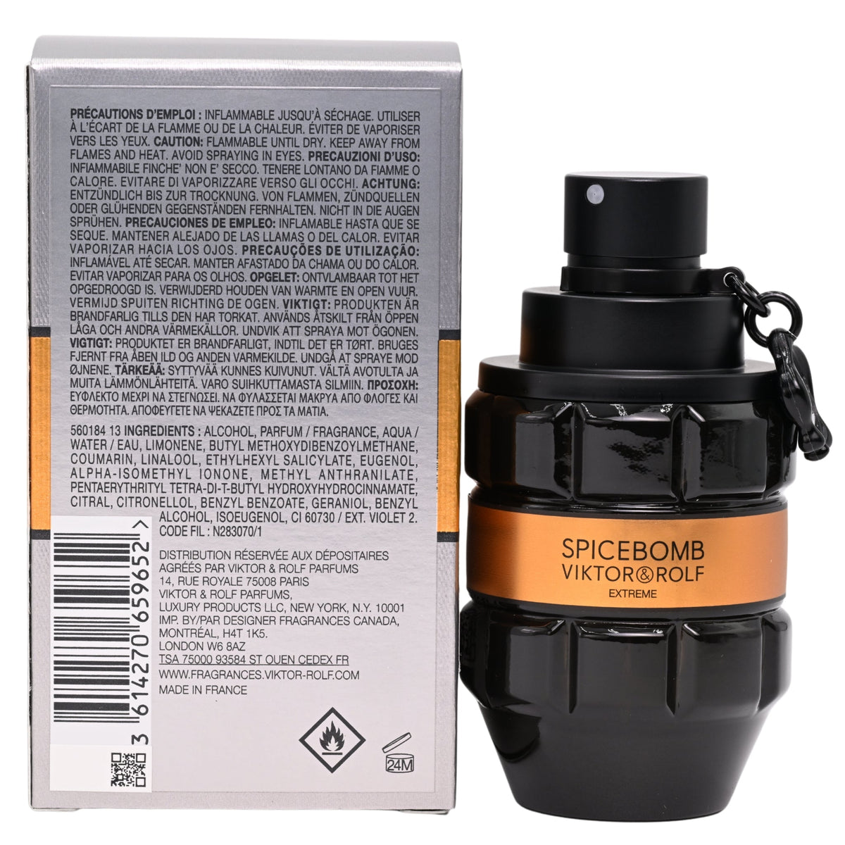 Spicebomb Extreme by Viktor & Rolf cologne for men EDP 1.7 oz New In Box