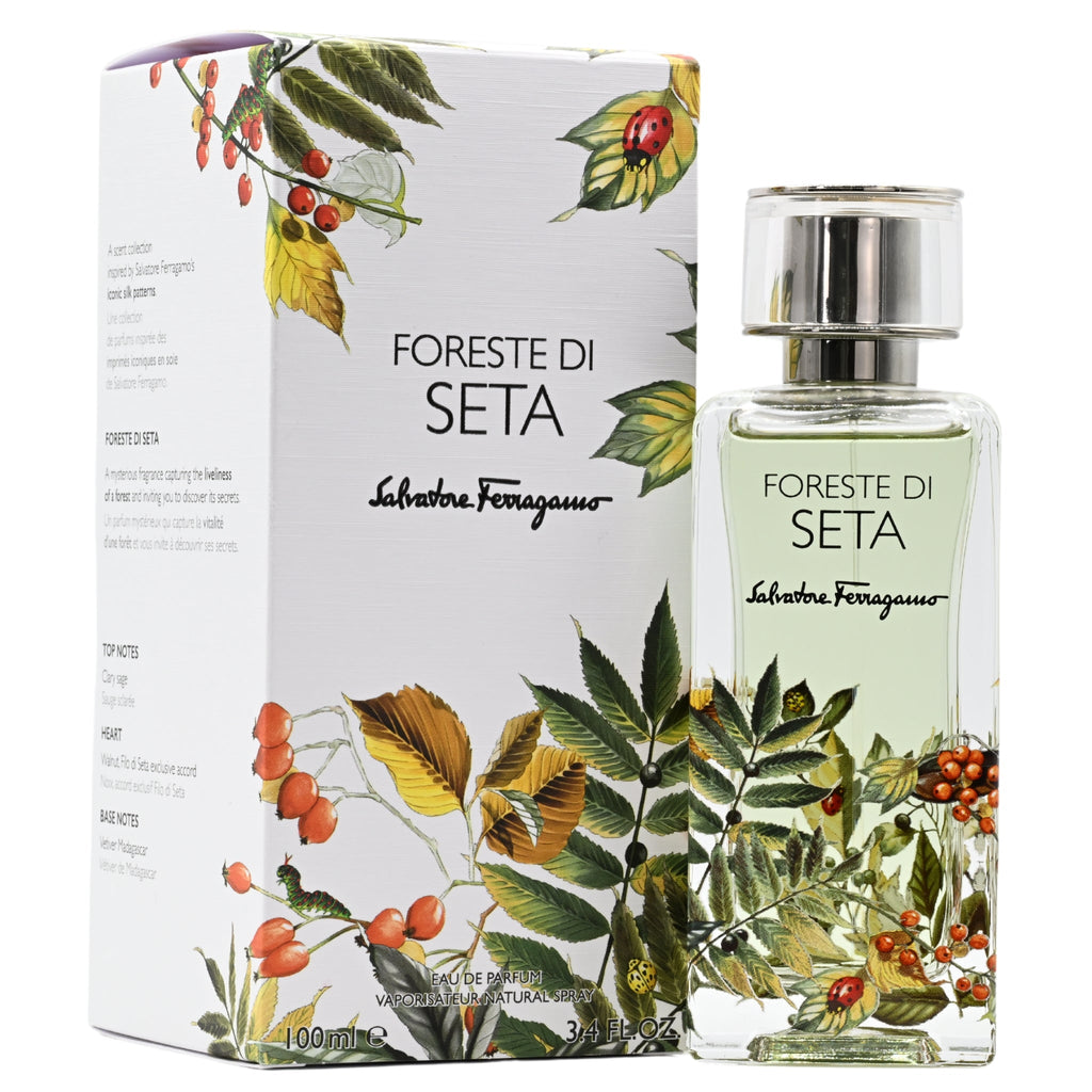 Foreste Di Seta by Salvatore Ferragamo for unisex EDP 3.3 / 3.4 oz New in Box