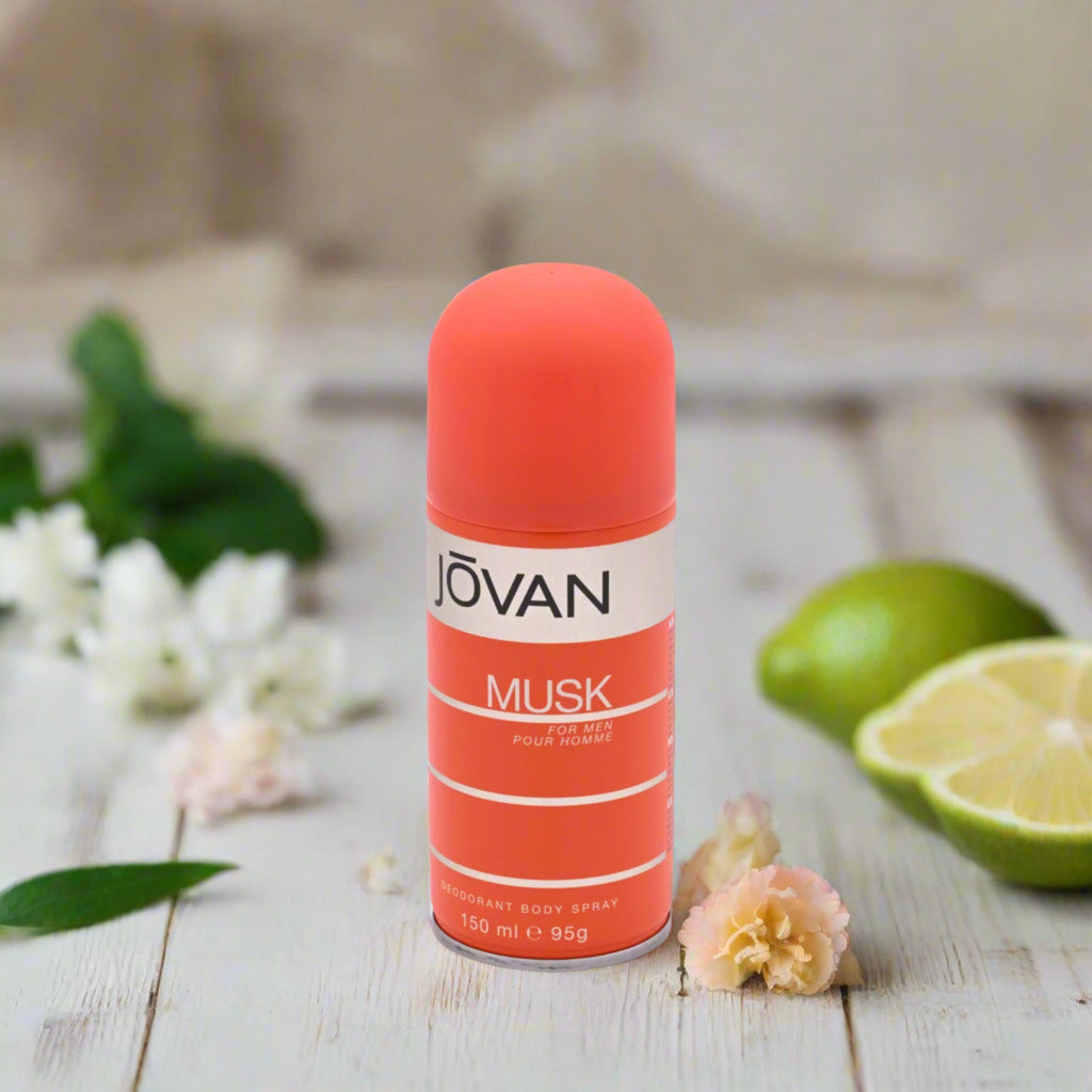 Jovan Musk by Coty deodorant body spray for men 5 oz New