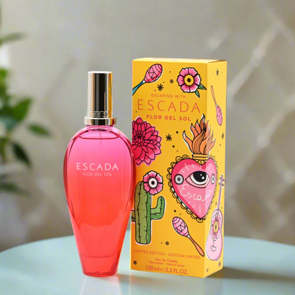 Flor Del Sol (Limited Edition) by Escada for women EDT 3.3 / 3.4 oz New In Box