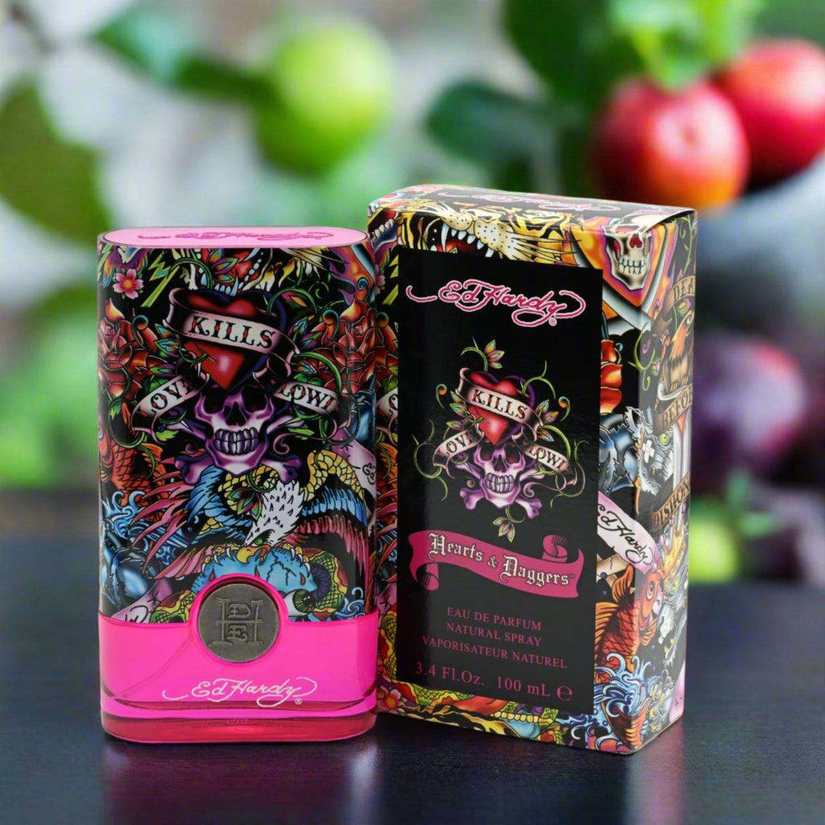 ED HARDY HEARTS & DAGGERS 3.4 / 3.3 oz EDP For Women NEW in BOX
