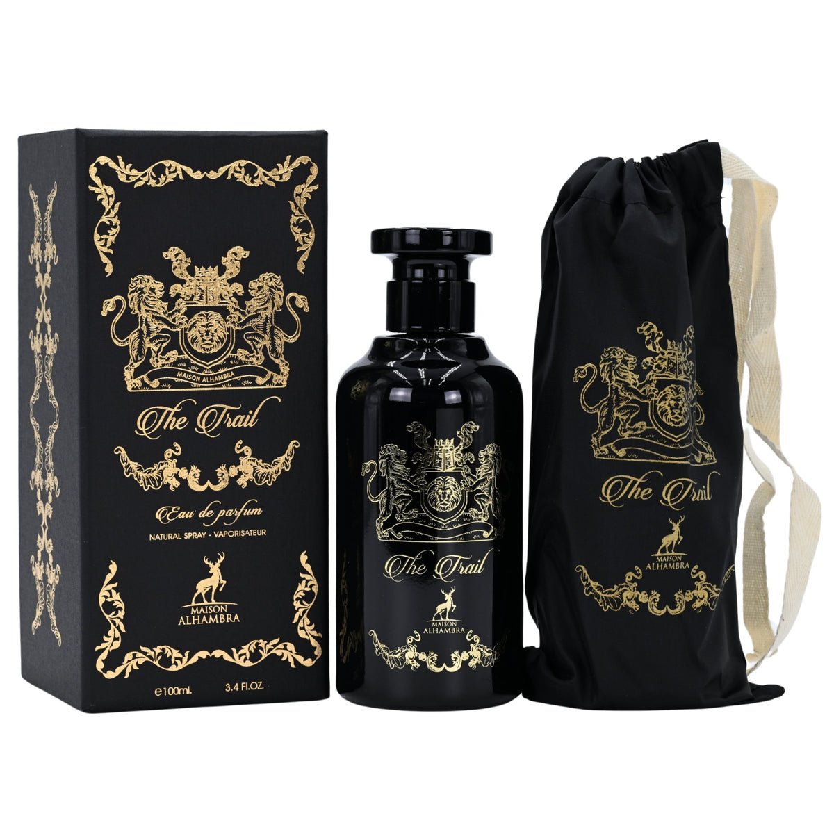 The Trail by Maison Alhambra for unisex EDP 3.3 / 3.4 oz New in Box