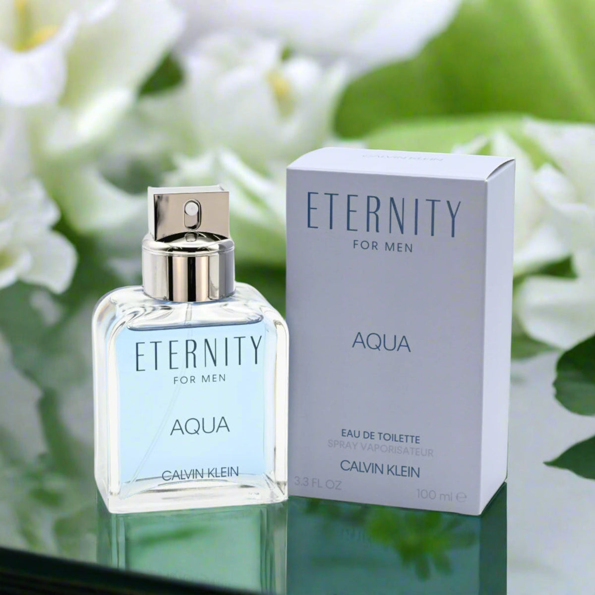 ETERNITY AQUA by Calvin Klein Cologne for Men EDT 3.3 / 3.4 oz New In Box