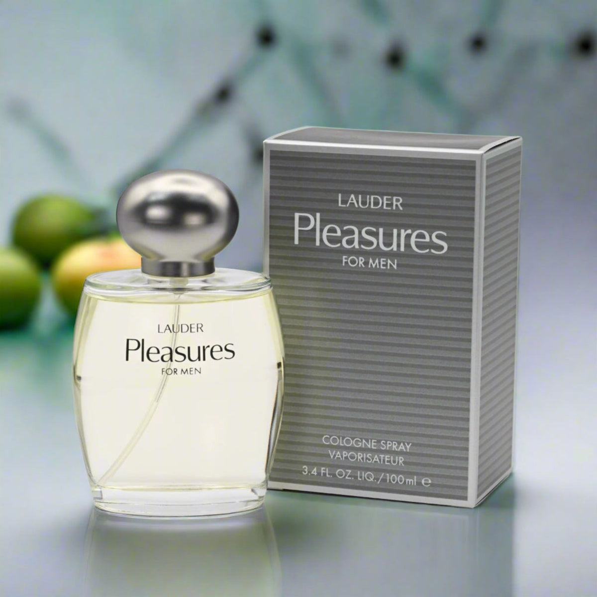 PLEASURES by Estee Lauder 3.3 / 3.4 oz EDC Cologne for Men NEW IN BOX
