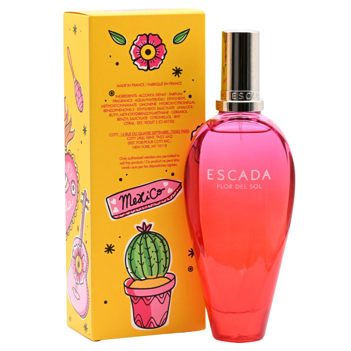 Flor Del Sol (Limited Edition) by Escada for women EDT 3.3 / 3.4 oz New In Box