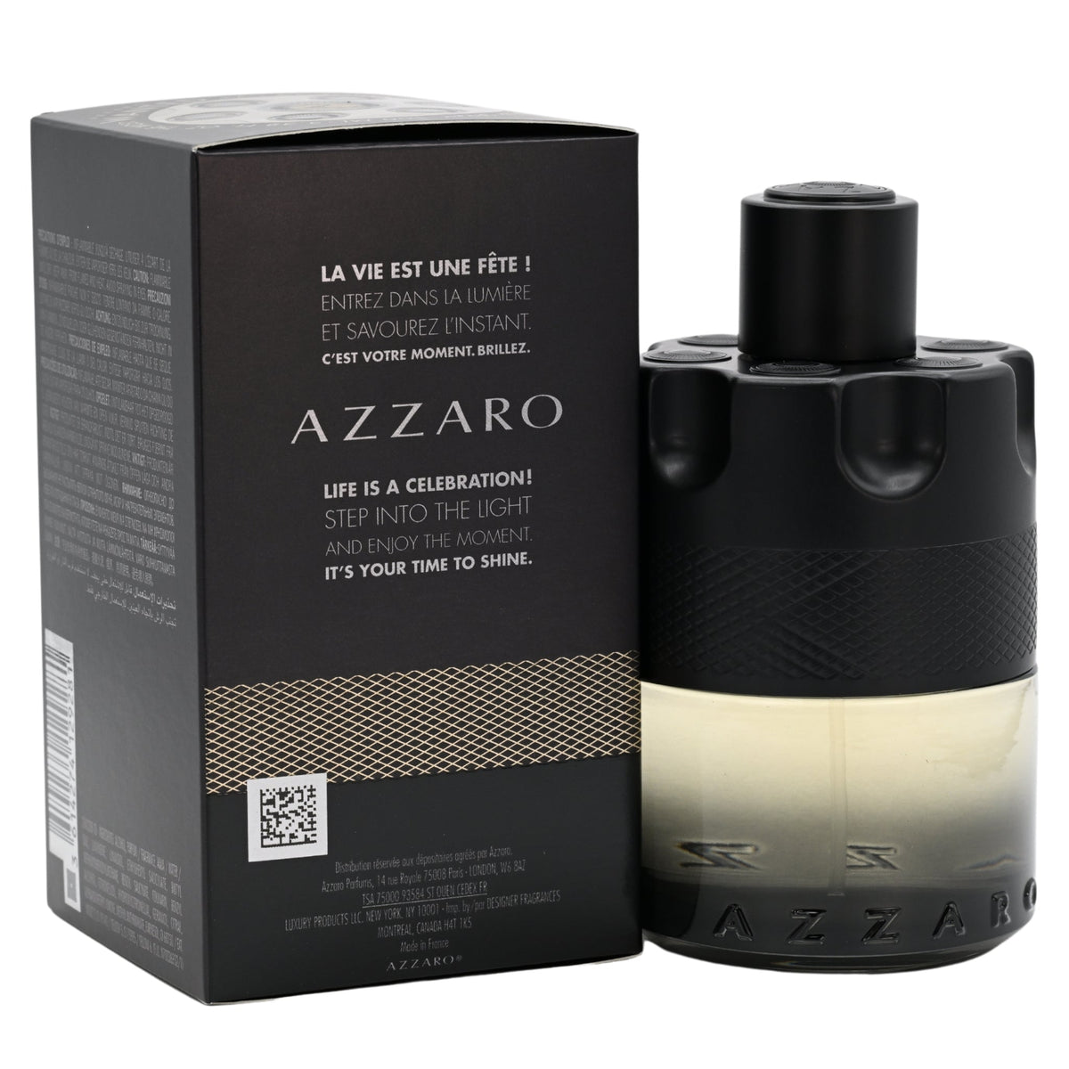 The Most Wanted by Azzaro cologne for men EDT intense 3.3  / 3.4 oz New in Box