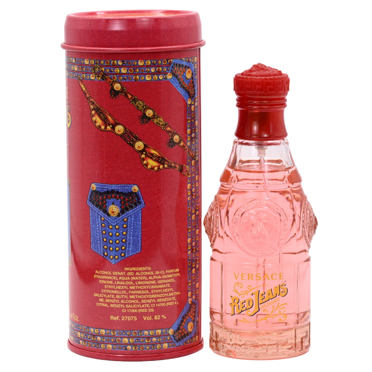 RED JEANS by Versace Perfume for women 2.5 oz edt NEW IN BOX