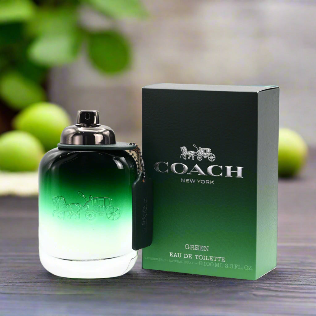 Coach Green by Coach cologne for men EDT 3.3 /3.4  oz New in Box