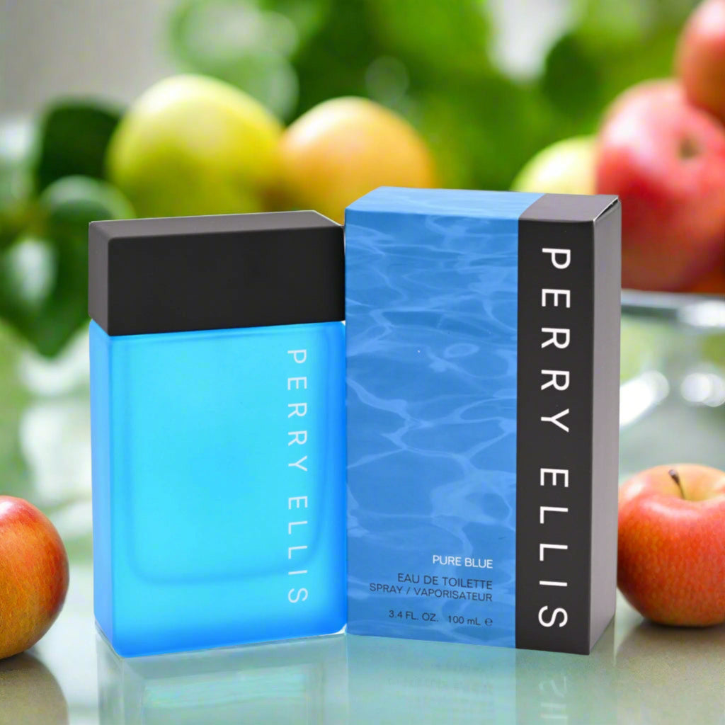 Pure Blue By perry Ellis cologne for men EDT 3.3 / 3.4 oz New in Box