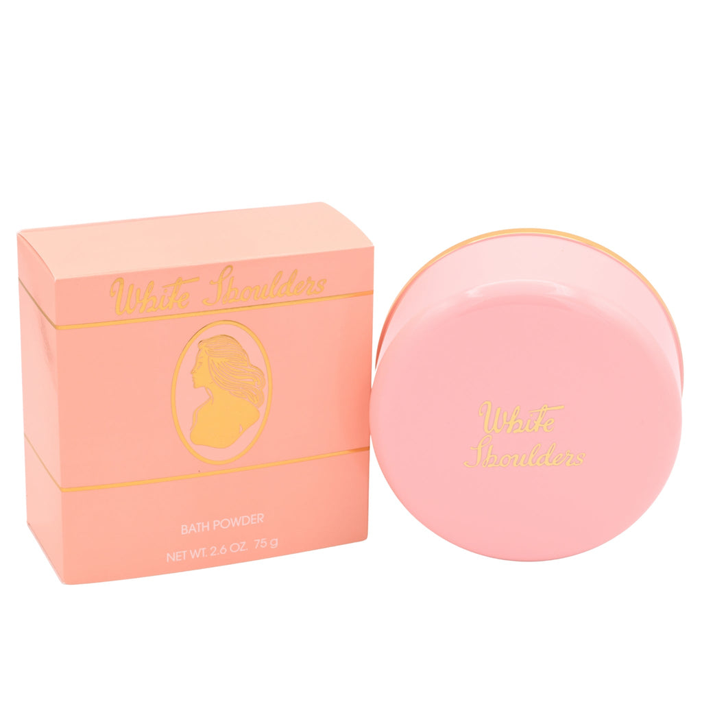 White Shoulders by Elizabeth Arden 2.6 oz Bath Powder for Women New in Box