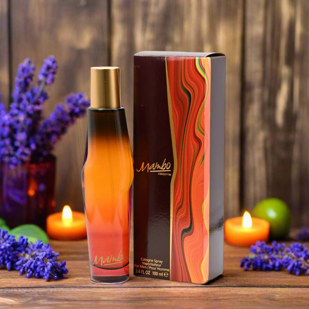 MAMBO Cologne by LIZ CLAIBORNE Spray 3.4 oz for Men EDT New in Box