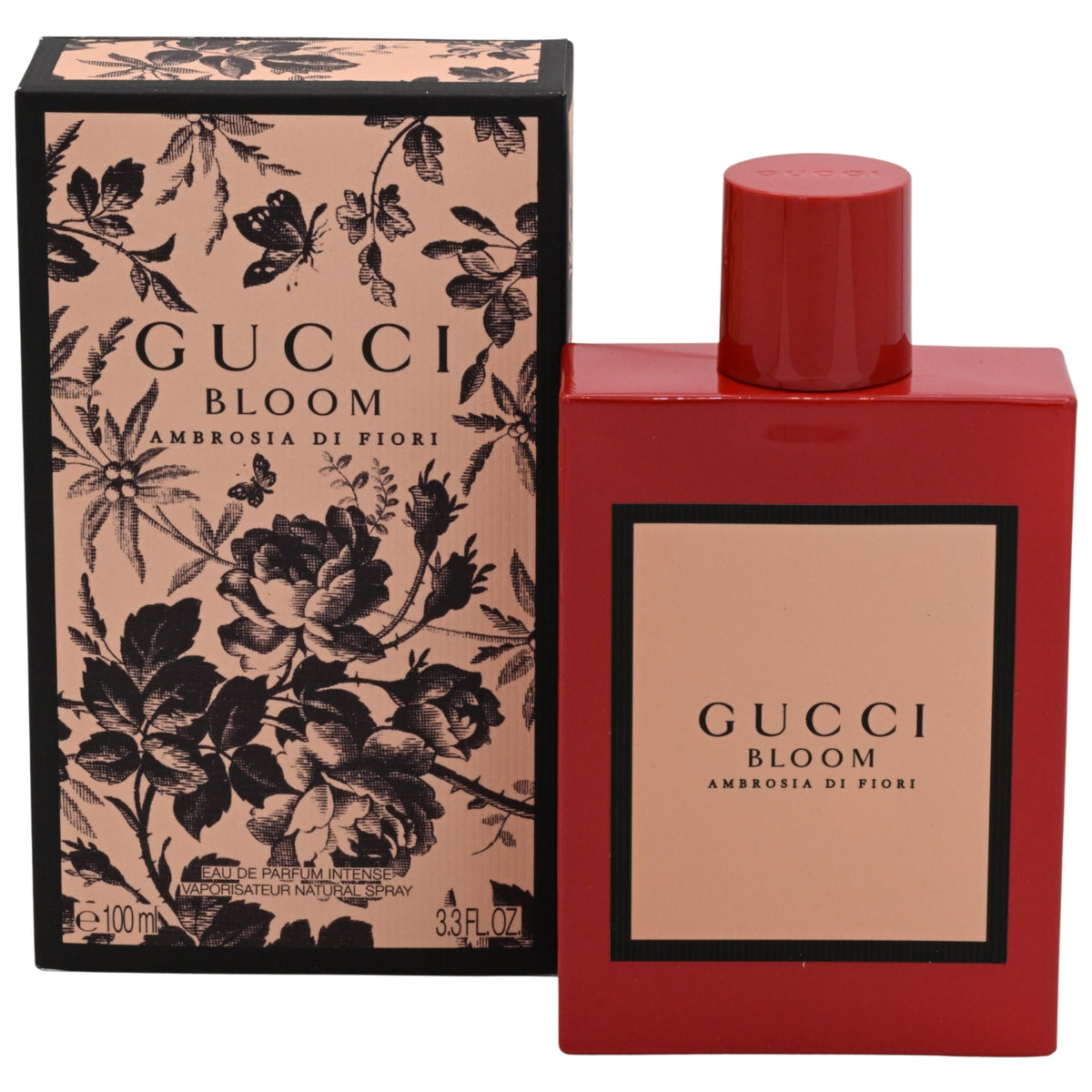 Bloom Ambrosia Di Fiori Intense by Gucci perfume for women EDP 3.3 / 3.4 oz New In Box
