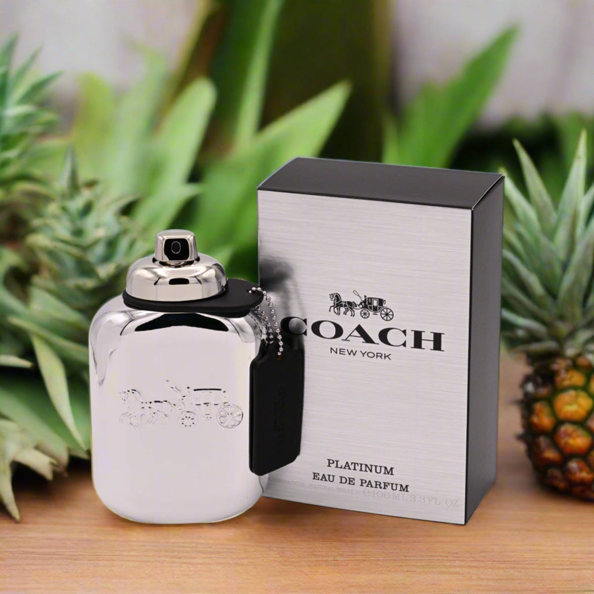 COACH NEW YORK PLATINUM by Coach cologne for men EDP 3.3 / 3.4 oz New in Box