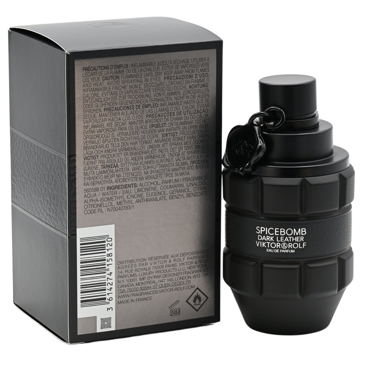 Spicebomb Dark Leather by Viktor & Rolf cologne for men EDP 1.7 oz New In Box