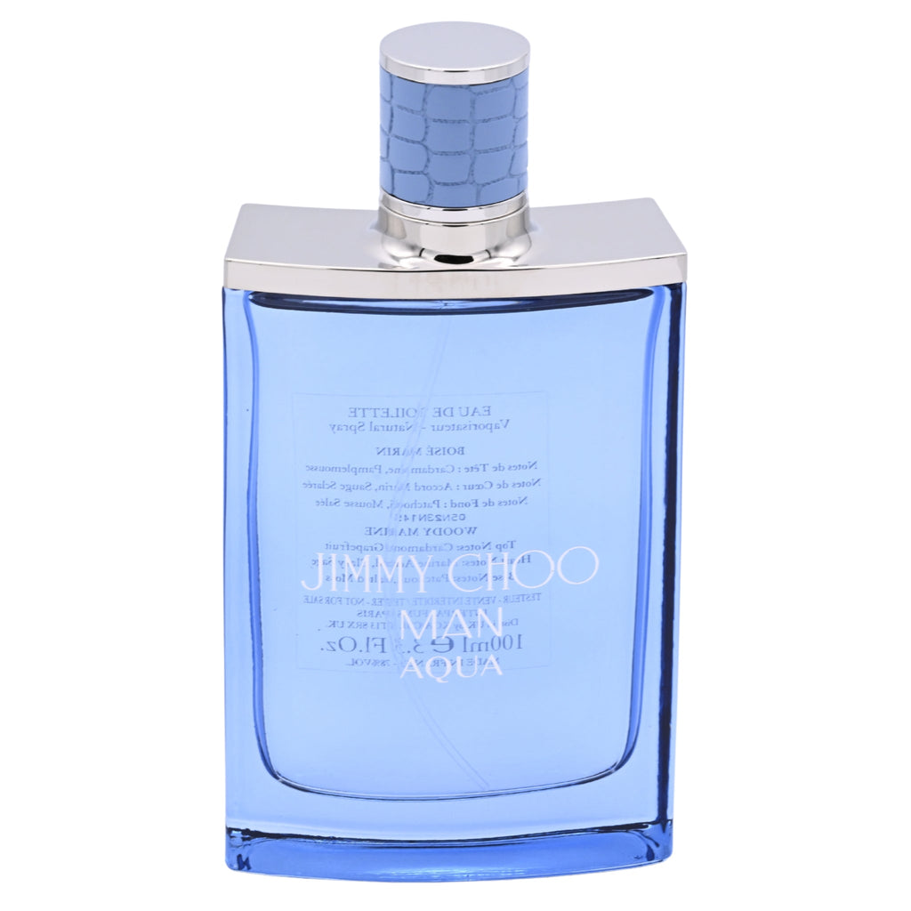 Jimmy Choo Man Aqua by jimmy Choo cologne EDT 3.3 / 3.4 oz New Tester