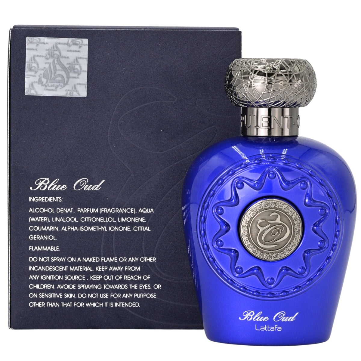 Blue Oud by Lattafa perfume for unisex EDP 3.3 / 3.4 oz New in Box