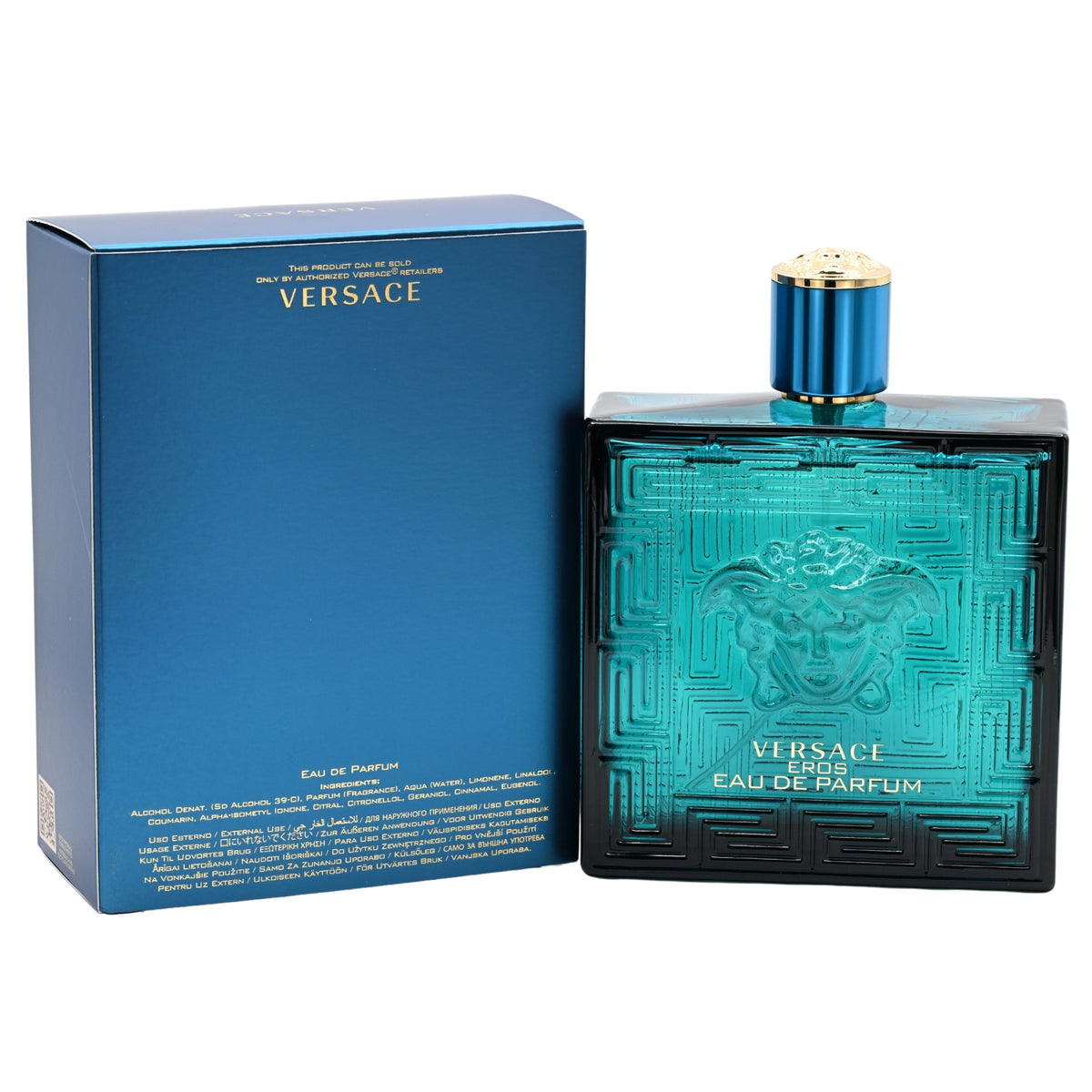 Versace Eros by Gianni Versace cologne for men EDP 6.7 / 6.8 oz New in Box