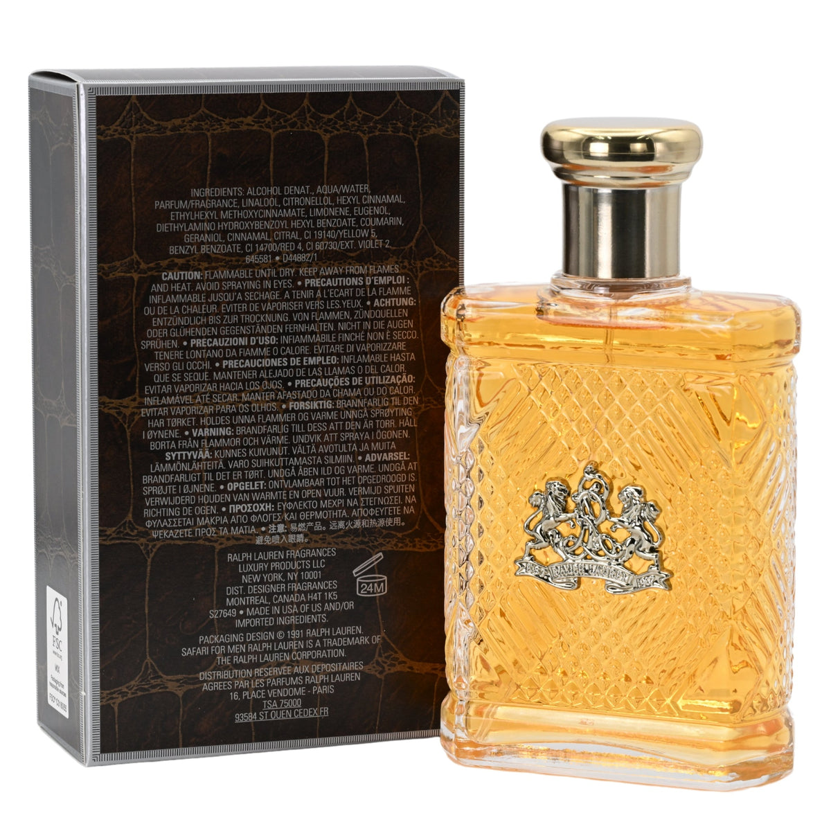 SAFARI by RALPH LAUREN Cologne for Men EDT 4.2 oz New In Box
