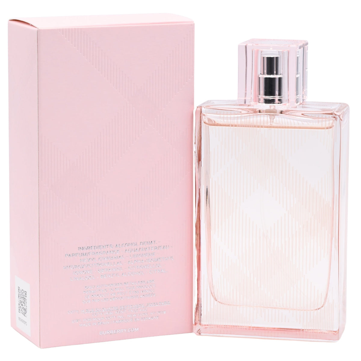 Brit Sheer by Burberry 3.3 / 3.4 oz EDT Perfume for Women New In Box