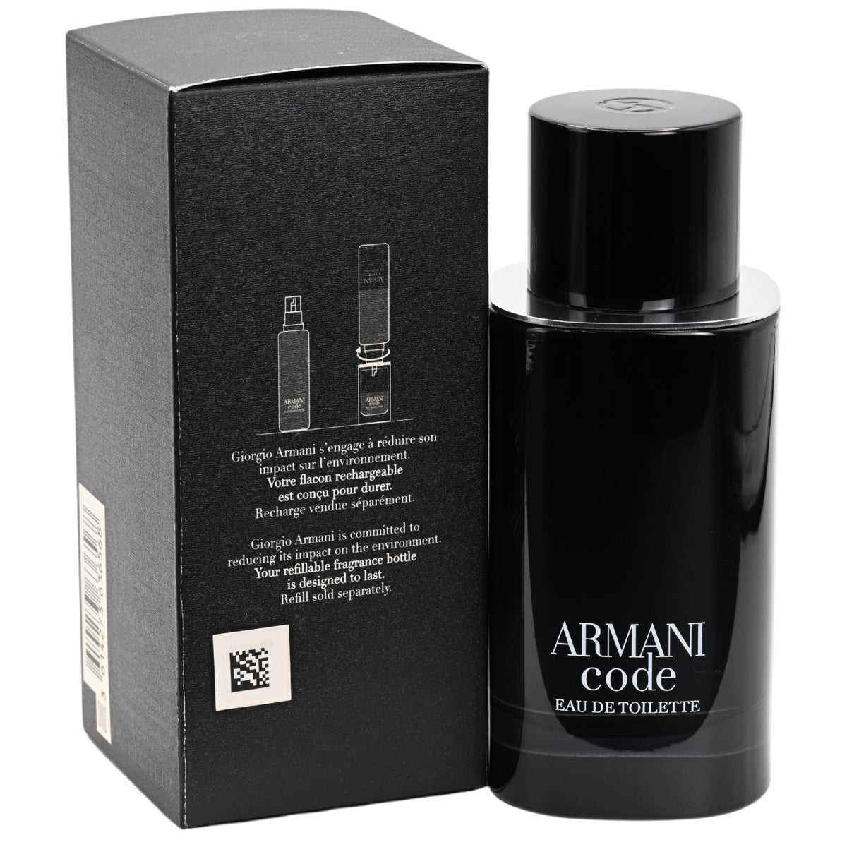 Armani Code (refillable) by Giorgio Armani cologne for men EDT 2.5 oz New in Box