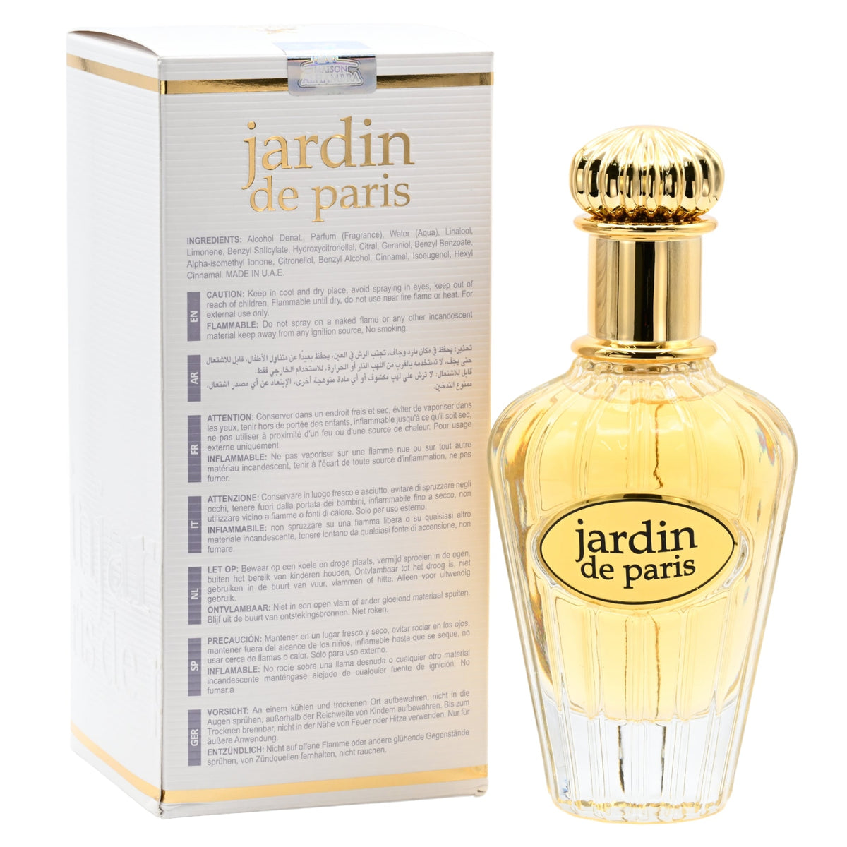 Jardin De Paris by Maison Alhambra perfume her EDP 3.3 / 3.4 oz New in Box