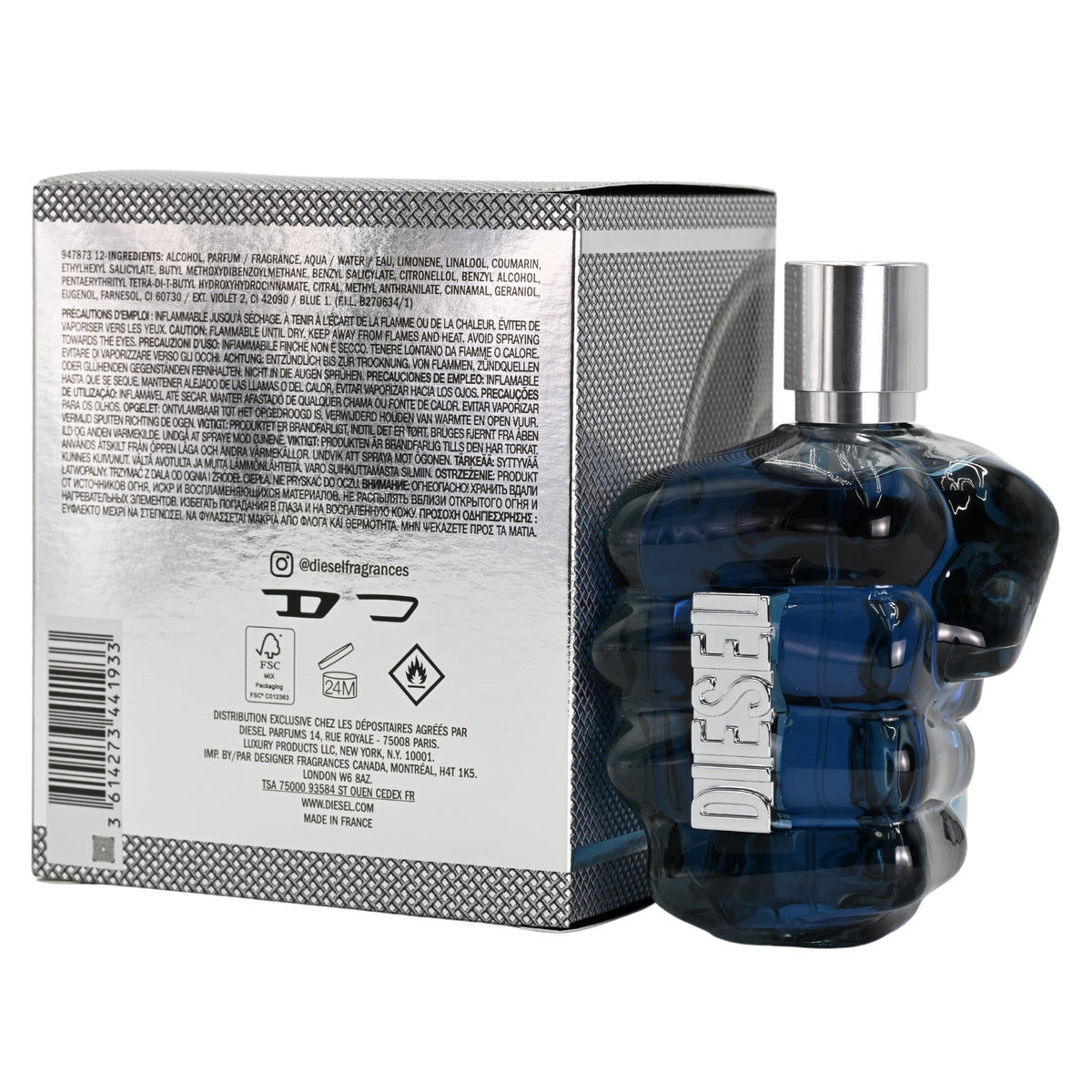 Sound of the Brave by Diesel cologne for men EDT 4.2 oz New in Box