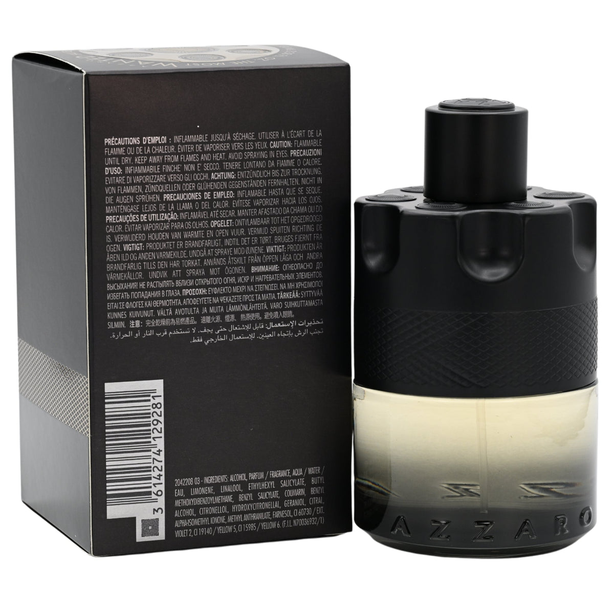 The Most Wanted by Azzaro cologne for men EDT intense 3.3  / 3.4 oz New in Box