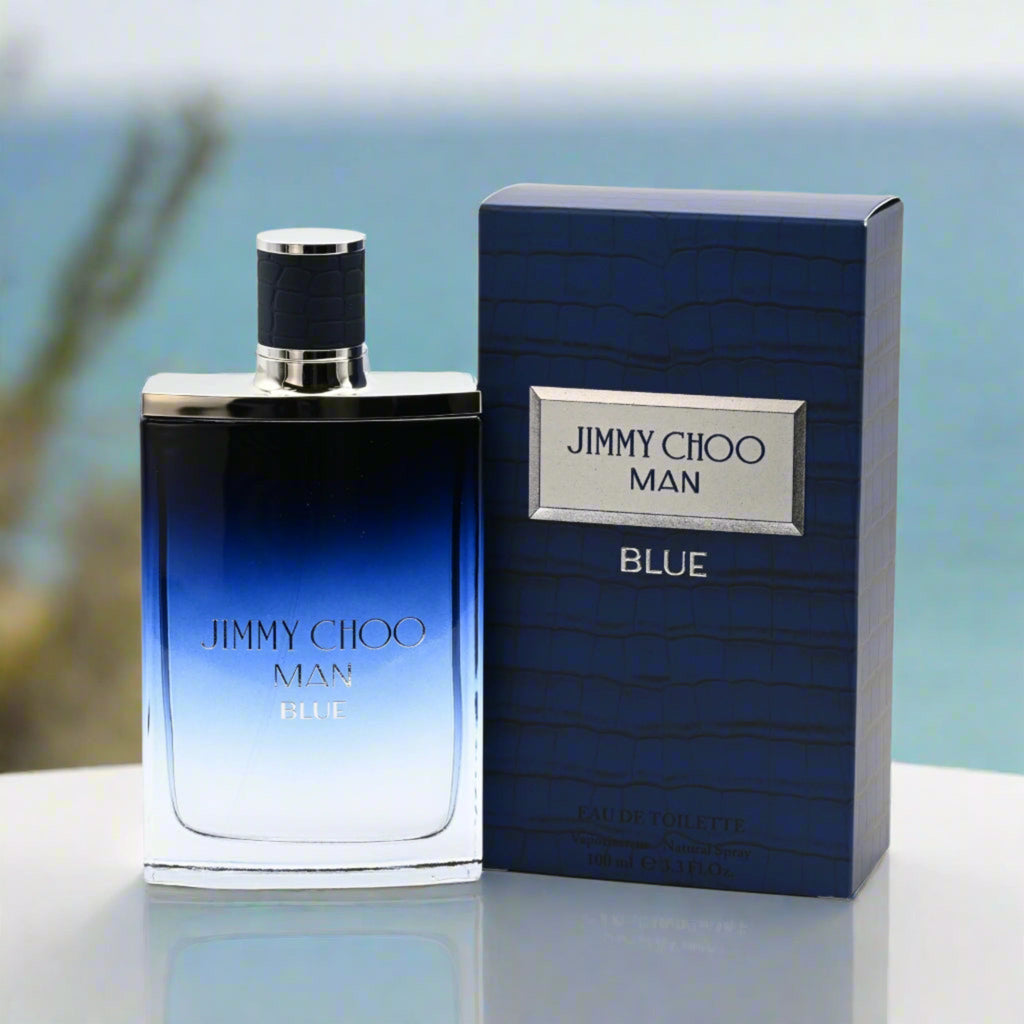 JIMMY CHOO MAN BLUE by Jimmy Choo Cologne for Men EDT 3.4 / 3.3 oz New in Box