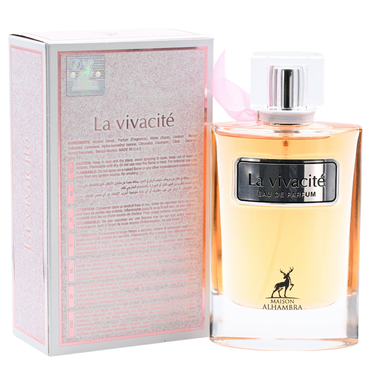 La Vivacite by Maison Alhambra perfume for women EDP 3.3 / 3.4 oz New in Box
