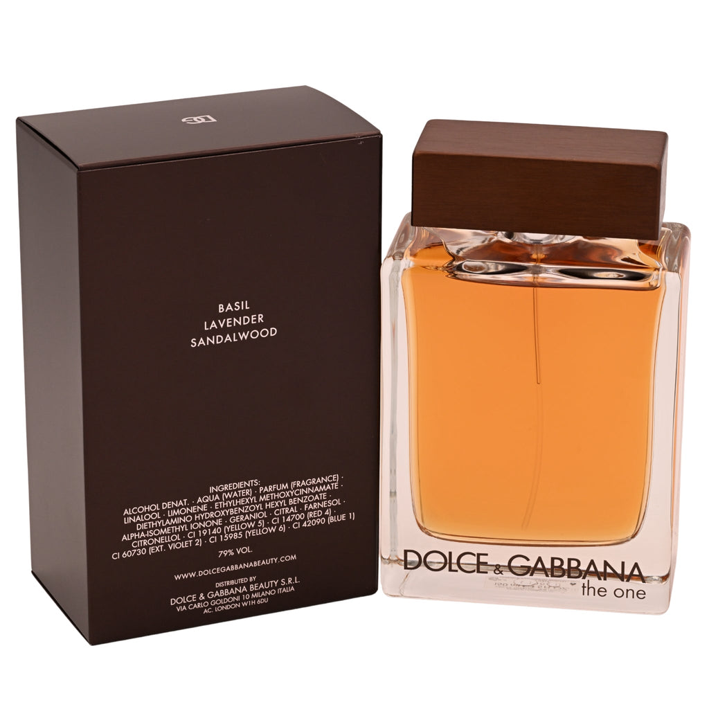 D & G THE ONE by Dolce & Gabbana for men EDT 5 / 5.0 oz New in Box