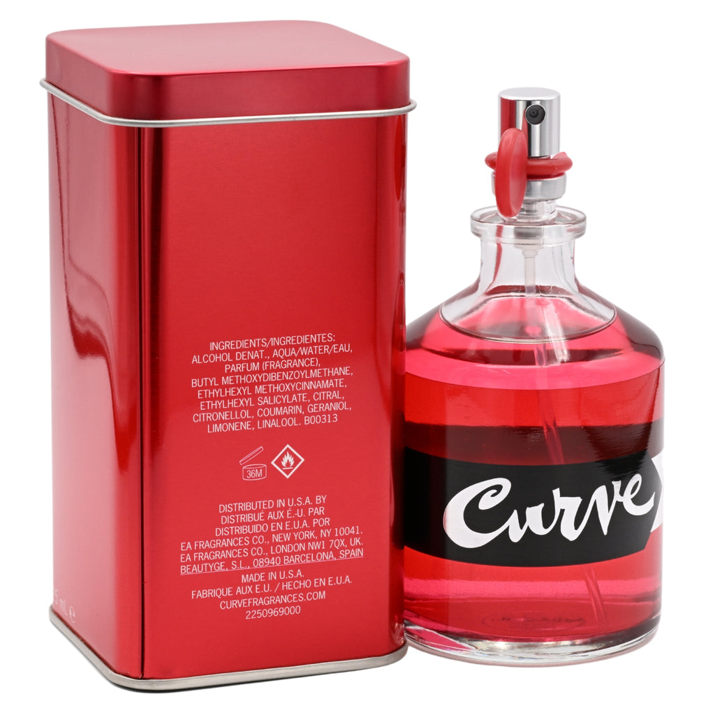 Curve Connect Cologne for Men by Liz Claiborne 4.2 oz New in Box / Can