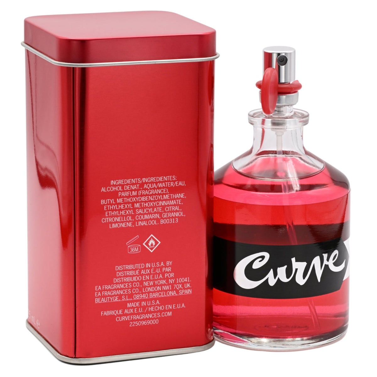 Curve Connect Cologne for Men by Liz Claiborne 4.2 oz New in Box / Can